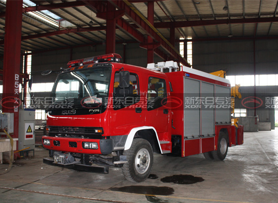 五十鈴牌 FVR搶險救援消防車