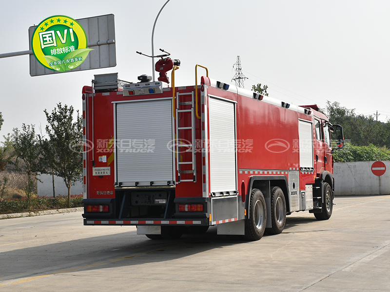豪沃牌  國六17噸TX7水罐消防車