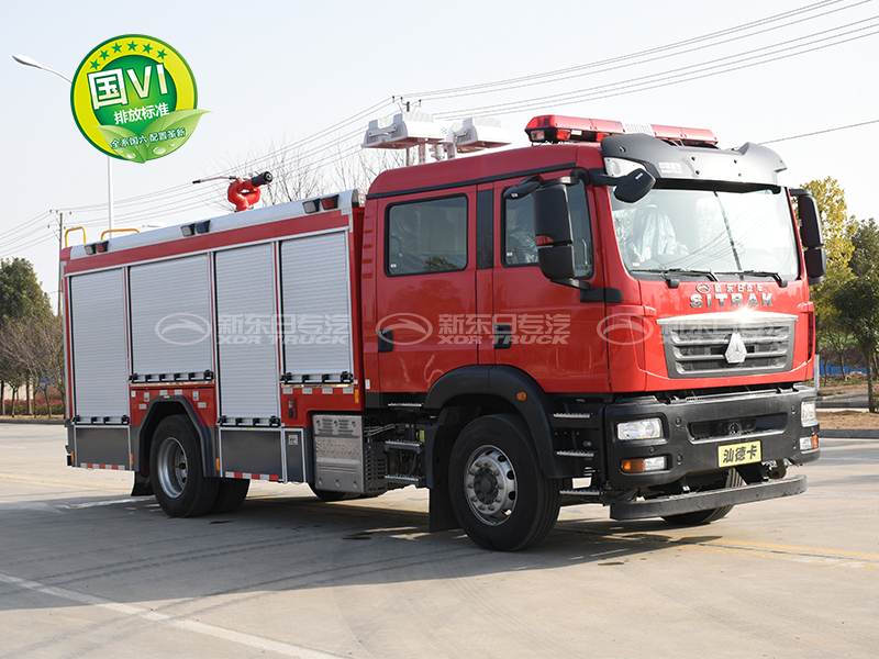 消防車(chē)廠(chǎng)家 展示 021汕德卡 搶險(xiǎn)救援消防車(chē)